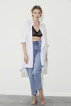 "Carol" straight hi-rise jeans