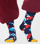 Santa Love Smiley Socks