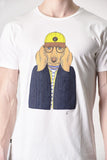 Dog print T-shirt